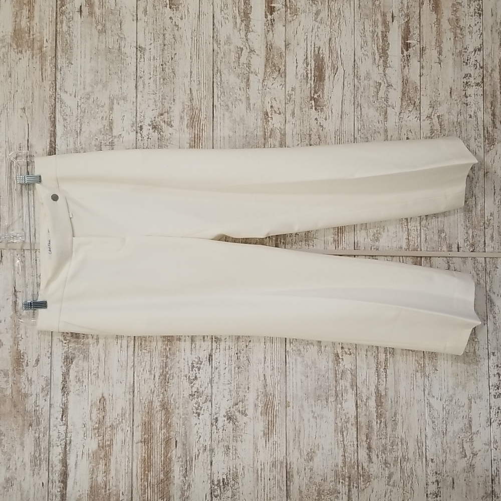 White Flowy Pants - image 1